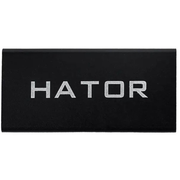 Фото - Адаптер Hator USB-A 3.0 female to Type-C female Black (ACC216)